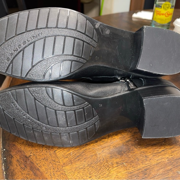 Bandolino BD Clovis Zipper Booties BLACK Size 10M - Picture 5 of 10